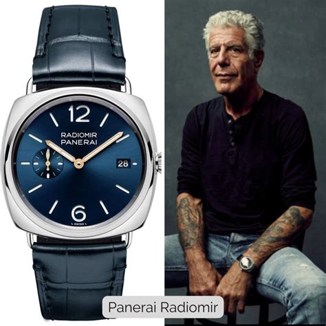 anthony bourdain panerai